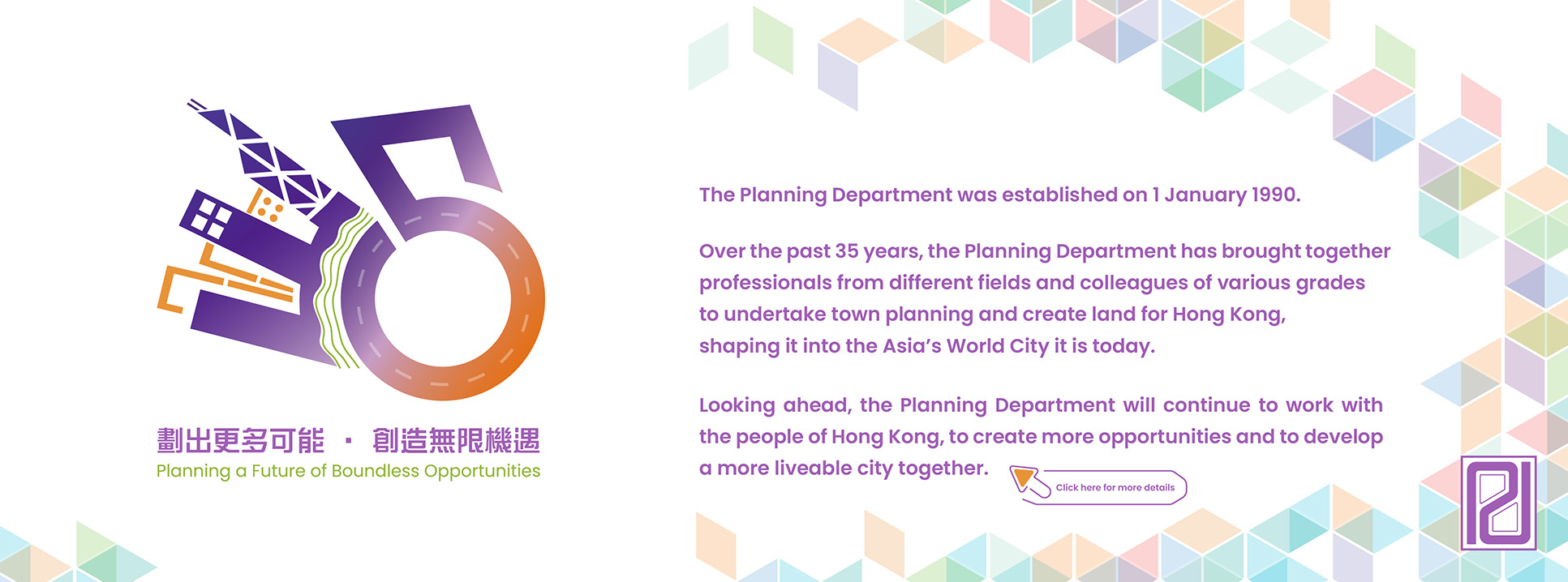 Planning Department 35th Anniversary
