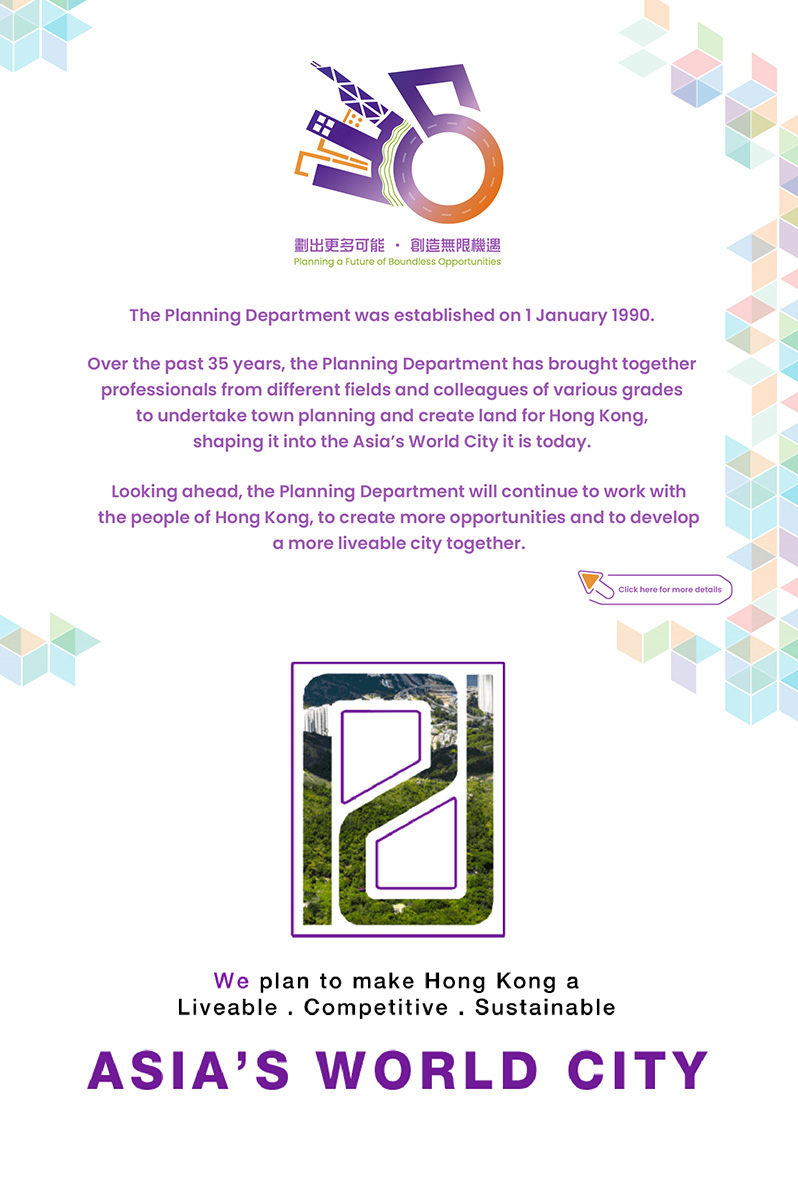Planning Department 35th Anniversary