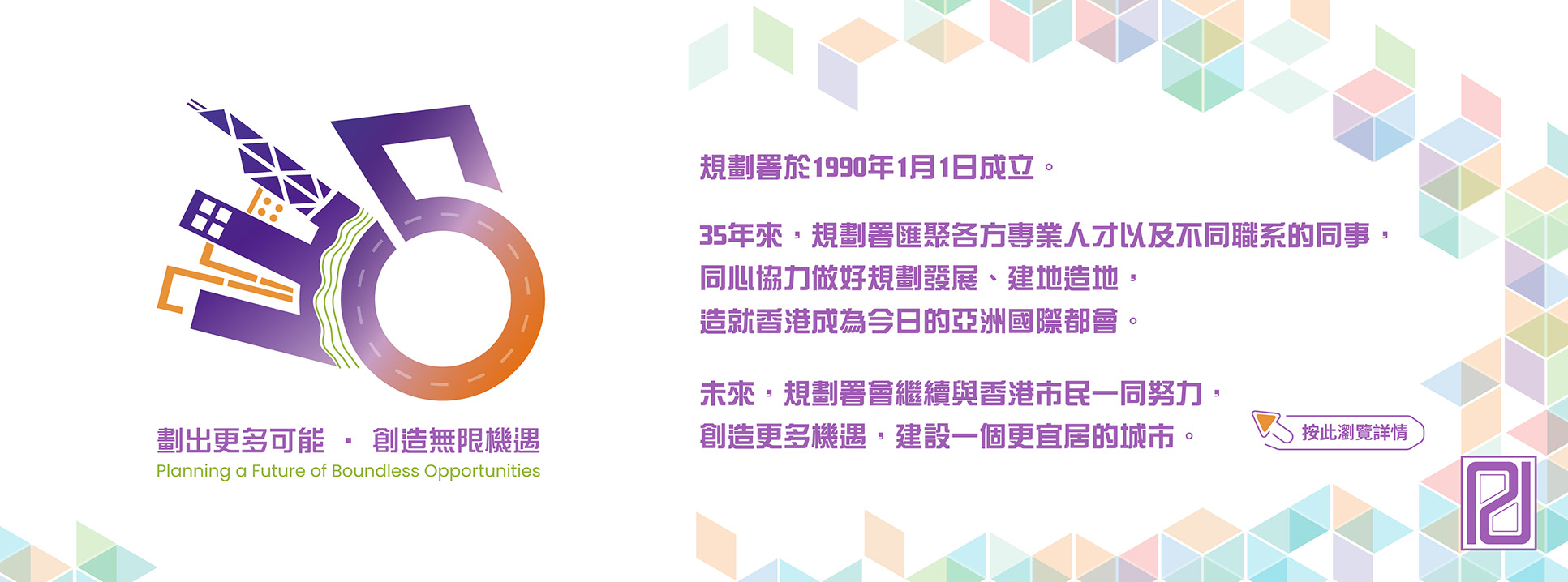 規劃署35周年