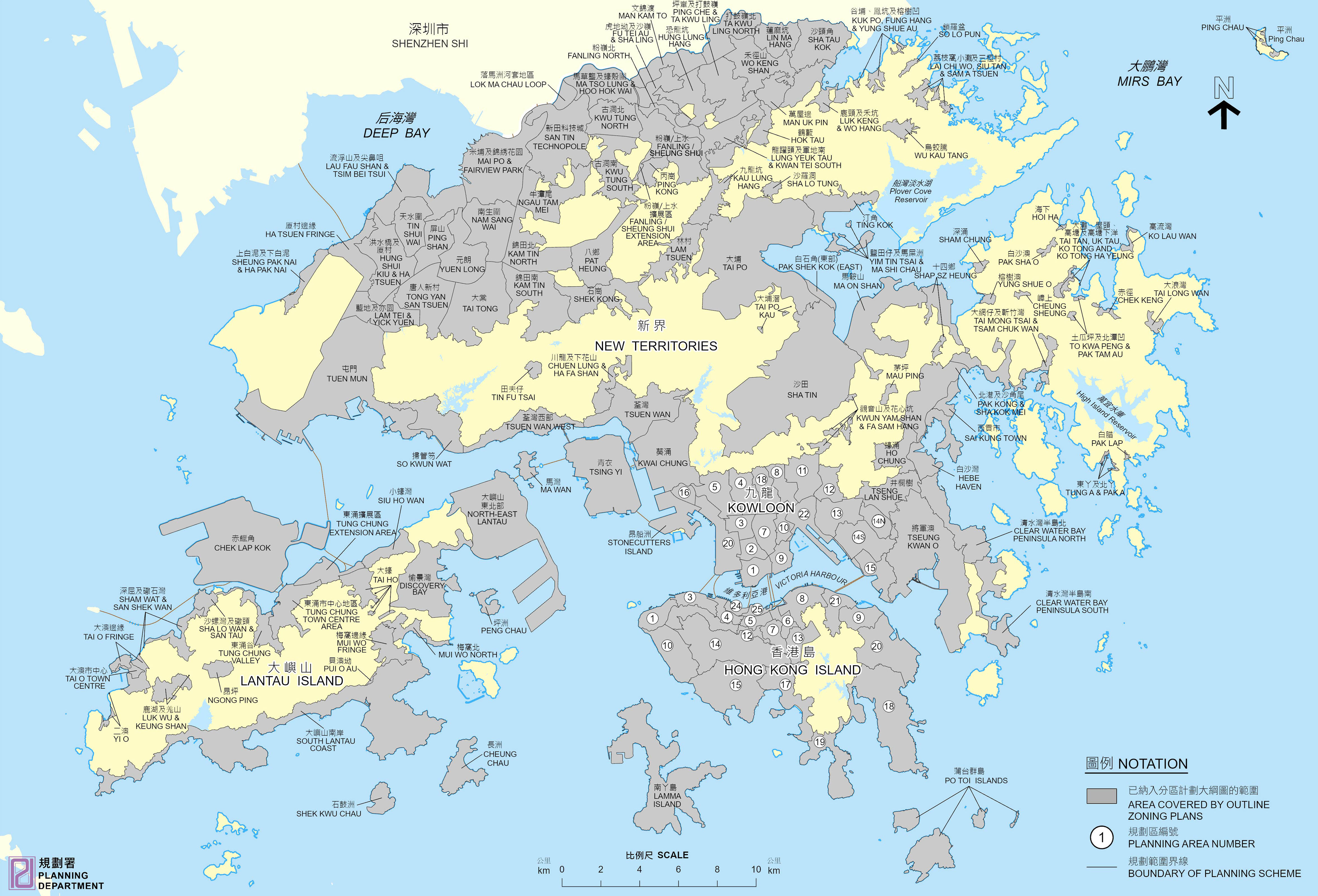 coverage of statutory plans