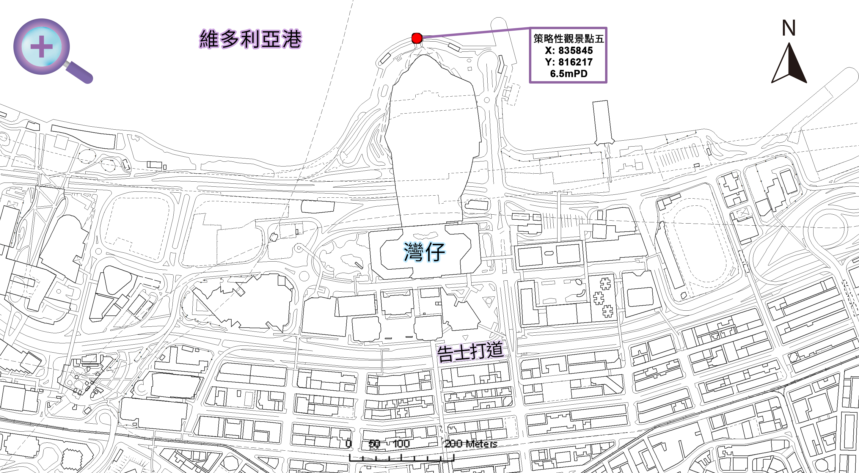策略性觀景點5遠距地圖