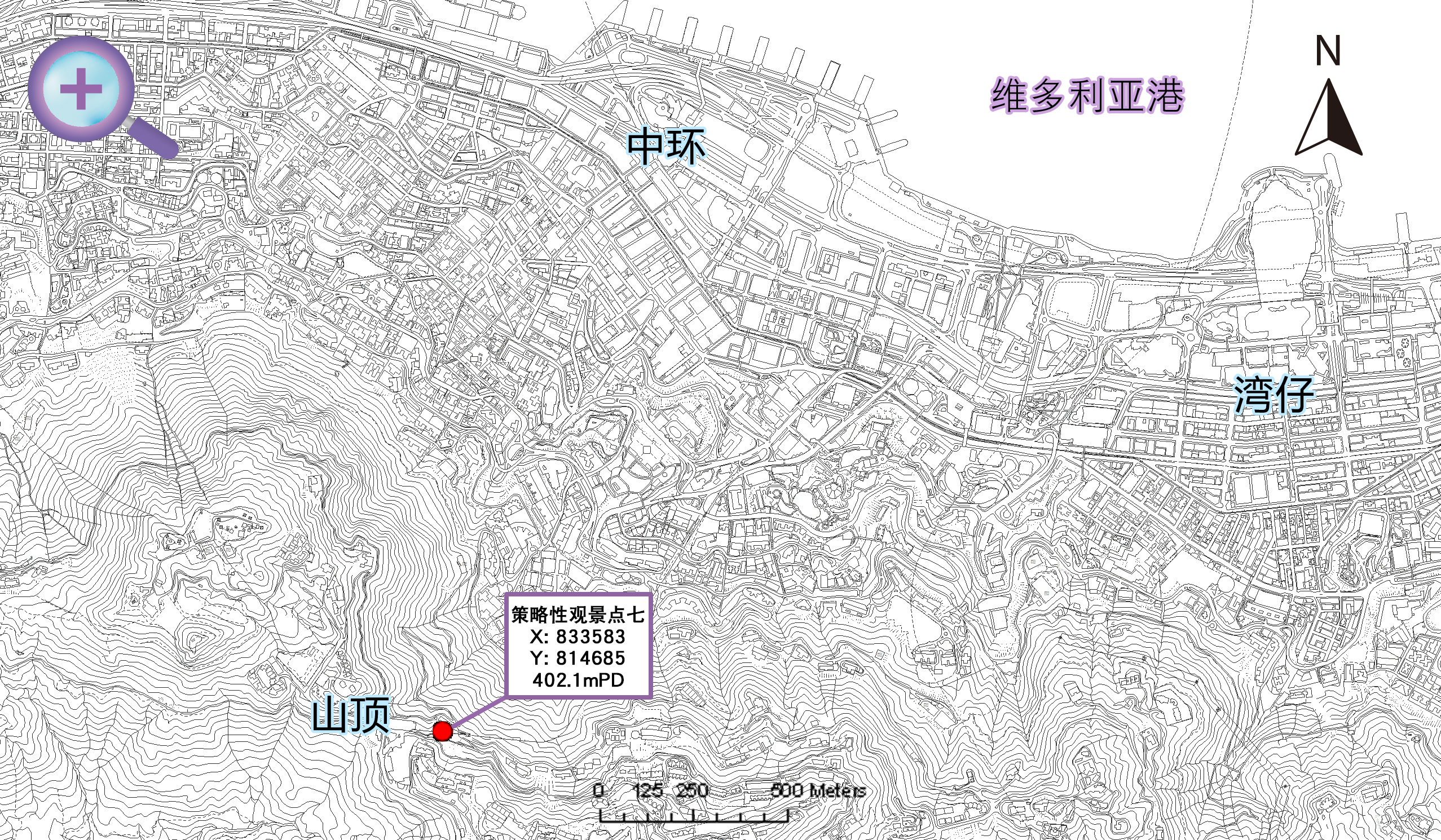 策略性观景点7远距地图