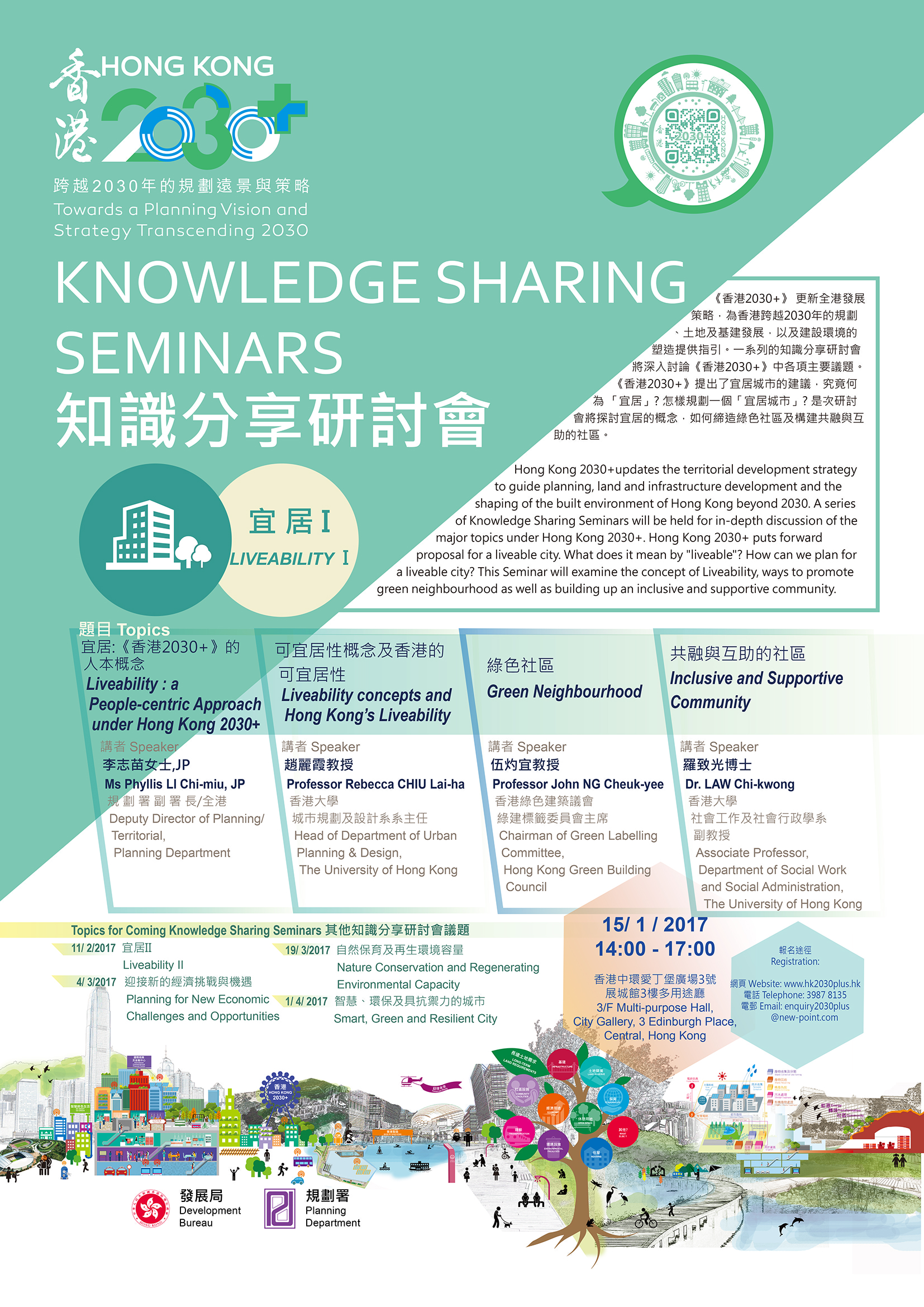 Knowledge Sharing Seminar - Liveability I (15/1/2017)
