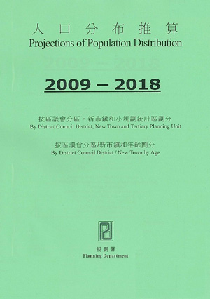 2009-2018人口分布推算