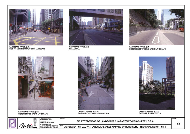 Figure 4.2 Selected Views of Landscape Character Types (Sheet 1 of 3)