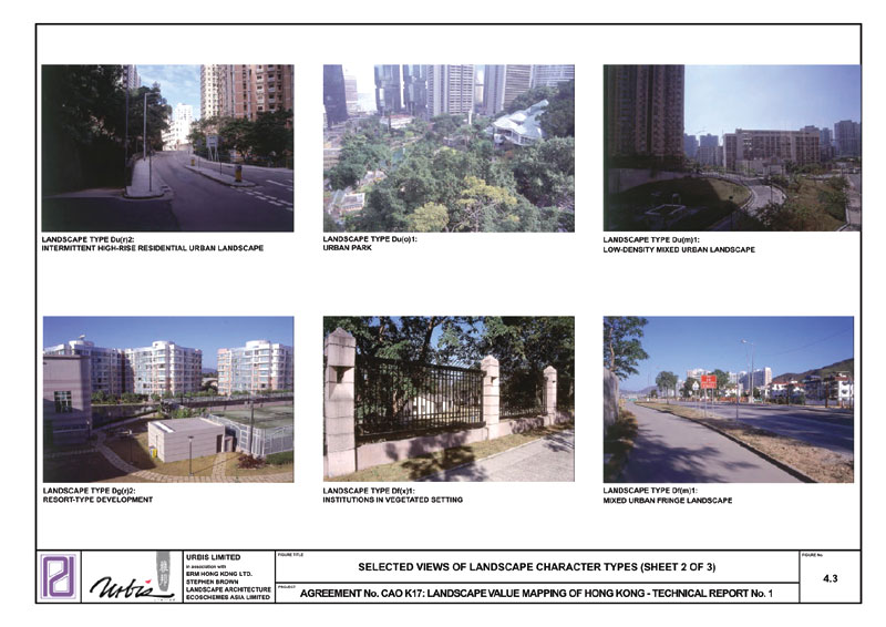 Figure 4.3 Selected Views of Landscape Character Types (Sheet 2 of 3)
