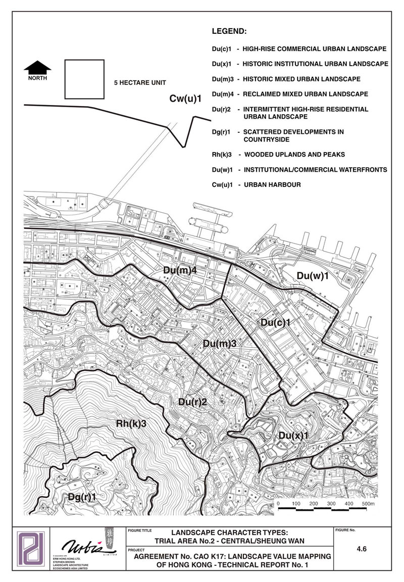 Figure 4.6 Trial Area No. 2 - Central/Sheung Wan