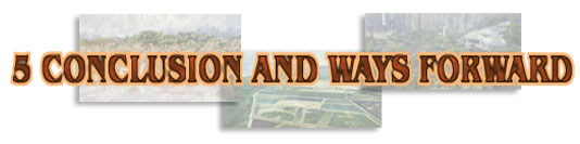 Conclusion & Ways Forward