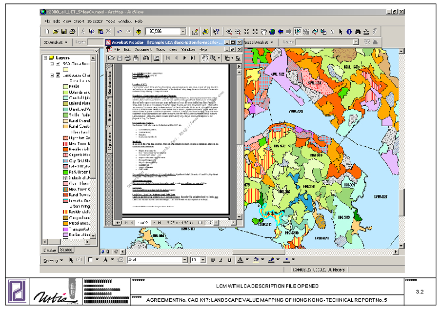 LCM with LCA Description File Opened